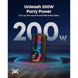 Wholesale-Anker Rave3s Soundcore Wireless Karaoke Party Speaker W/ 2X Wireless Microphones (Black) - A31A3012-Wireless Karaoke Speakers-Electro Vision Inc