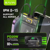 Wholesale-BAVIN PC020S 10000mah Fast Charging Transparent Power Bank-Power Adapter & Charger Accessories-Electro Vision Inc