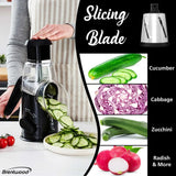 Wholesale-Brentwood KA5060BK Rotary Grater Shredder Slicer-Food Chopper & Processor-Electro Vision Inc