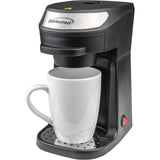 Wholesale-Brentwood TS1101BK K-Cup Single Serve Coffee Maker-Coffee Maker-Electro Vision Inc