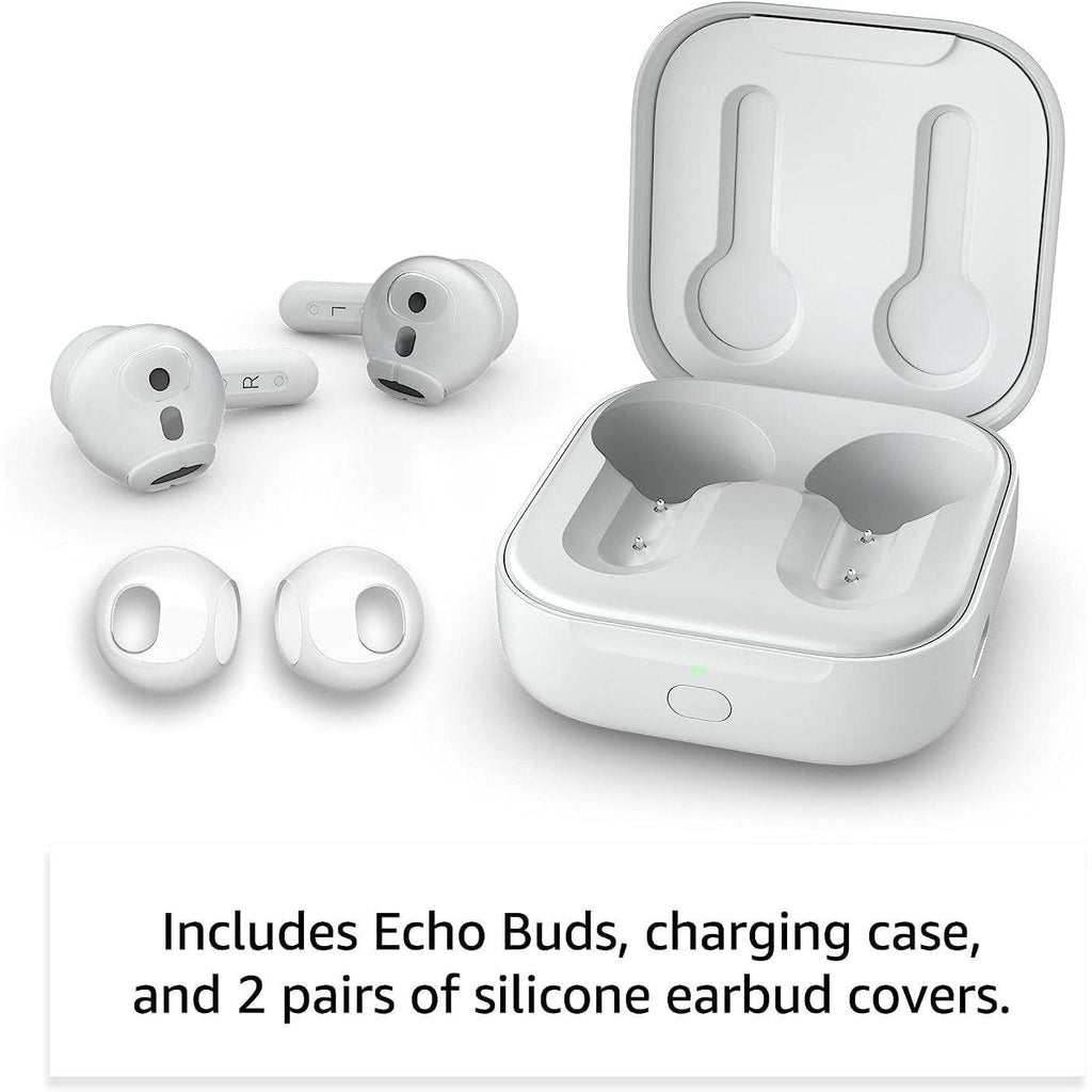Echo Buds (2023 release) - Glacier White with Cable – Electro Vision Inc