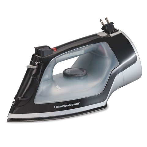 Wholesale-Hamilton Beach 14289F Nonstick Retractable Cord / Auto Shut-off Iron Bl-Electro Vision Inc
