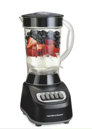 Wholesale-Hamilton Beach 50180-R/B Smoothie Blender 48 oz. Plastic Jar Black Certifi-Electro Vision Inc