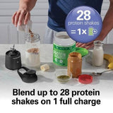 Wholesale-Hamilton Beach 51180 Portable Cordless Blender (Black)-Blender-Electro Vision Inc