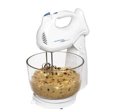 Wholesale-Hamilton Beach 64695 Stand Mixer – 6-Speed, 4-Quart Bowl, Detachable Hand Mixer-Kitchen Appliance-Electro Vision Inc