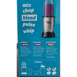 Wholesale-Magic Bullet 11 Piece Personal Blender MBR-1101 – Silver / Black-Blender-Electro Vision Inc