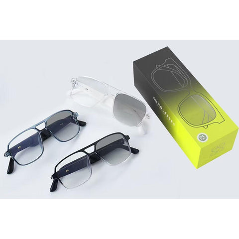 Wholesale-Sunglass Bluetooth with Wireless Speaker – Style 18, UV400, Built-In Audio-Electro Vision Inc