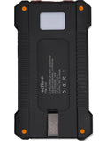 Wholesale-Techbro PTB1010 Solar Power Bank 10,000 mAh with USB-C Cable Included-Power Bank-Electro Vision Inc