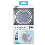 Wholesale-iLuv AUDSHWRWH AudMini Smart Portable Water Resistant Bluetooth Speaker-Bluetooth Speaker System-Electro Vision Inc