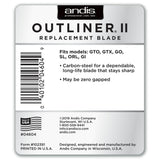 Wholesale-Andis 04604 Outliner II Replacement Blade-Beauty and Grooming-Electro Vision Inc