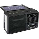 Wholesale-Audiobox RX12BT Rechargeable Multi-Band Solar Radio with Charger-Radio-Electro Vision Inc
