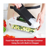 Wholesale-Brentwood KA-5023BK Pro Food Chopper and Vegetable Dicer with 6.3-Cup Storage-Food Chopper & Processor-Electro Vision Inc