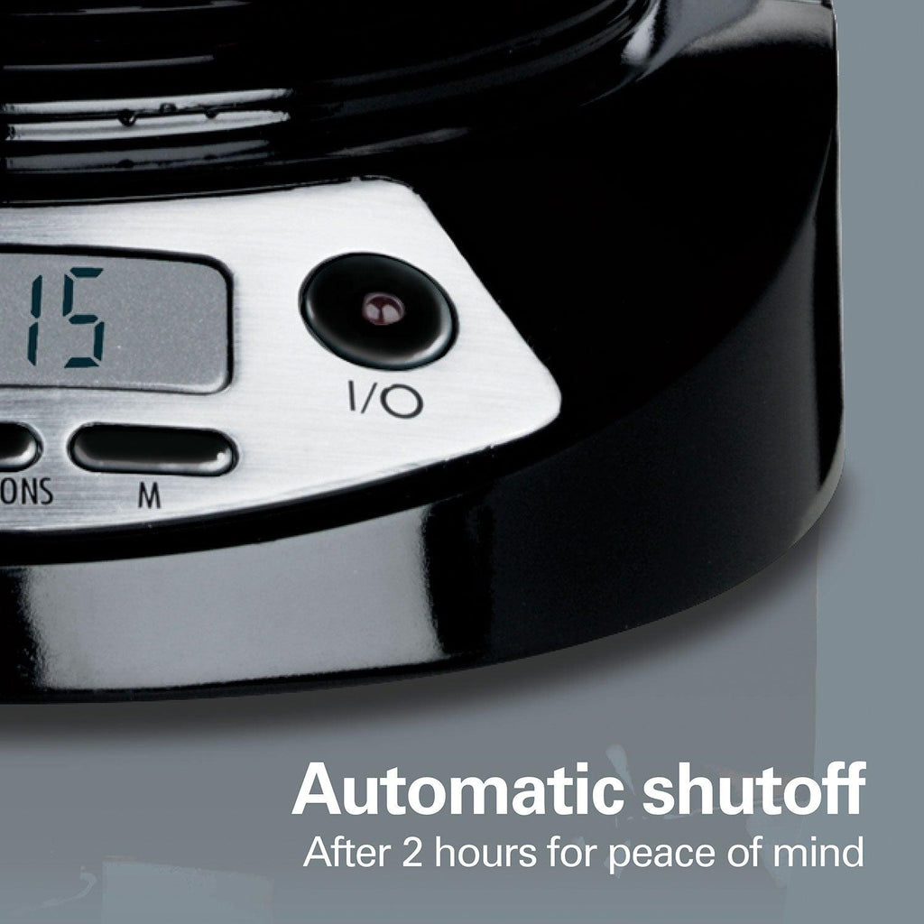 HAMILTON BEACH 49615 COFFEE MAKER 12 CUP PROGRAMMABLE Electro Vision Inc