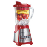 Wholesale-Hamilton Beach 58147 Blender W/ 4 Speeds, 700W (Red)-Blender-Electro Vision Inc