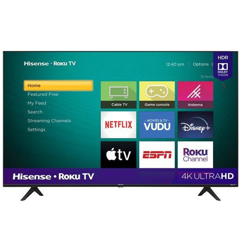 Wholesale-Hisense 58R6E3 Class 4K UHD LED Roku Smart TV HDR 58"-TV-Electro Vision Inc