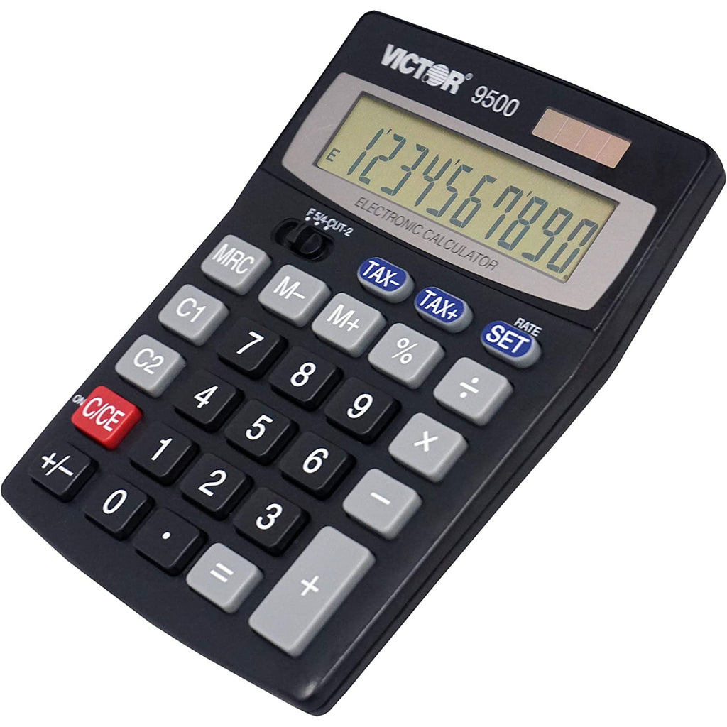 Victor 9500 10 Digit Tax and Currency Conversion Desktop Calculator