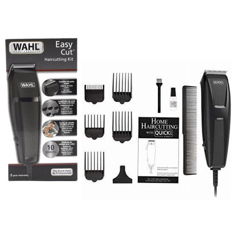 Wholesale-Wahl 9314-3208 Easy Cut Haircutting Kit 10pcs (Black)-Beauty and Grooming-Electro Vision Inc