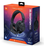 JBL Quantum 300 Wired Stereo Gaming Headset Black