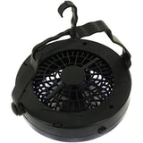 Wholesale-2 in 1 Camping Outdoor Fan with LED Light-Portable Foldable Fan-Electro Vision Inc