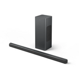 Philips B6309 2.1 Channel Soundbar with Wireless Subwoofer - Bluetooth, HDMI eARC, Dolby Atmos, DTS Virtual:X, 320W Max Power, Dark Grey