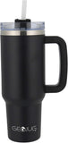 Brentwood CMB1200BK Travel Mug with Handle Black - 40 Oz