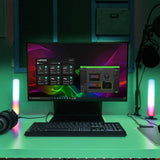 Monster MLB72027RGB 2-in-1 Smart Sound Reactive Monitor Desk LED Light Sound Reactive