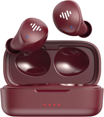 iLuv SG100CR Low Latency Gaming Wireless Earbuds Crimson Red IPX6