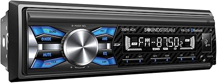 Soundstream VM21B Single DIN Bluetooth Digital Media Receiver