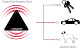 Monster MEX61001BLK Bluetooth Key Finder