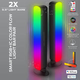Monster MLB72027RGB 2-in-1 Smart Sound Reactive Monitor Desk LED Light Sound Reactive