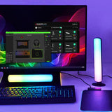 Monster MLB72027RGB 2-in-1 Smart Sound Reactive Monitor Desk LED Light Sound Reactive
