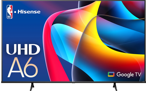 Hisense 43A6N Class A6 Series LED 4K UHD Smart Google TV (2024) - 43"