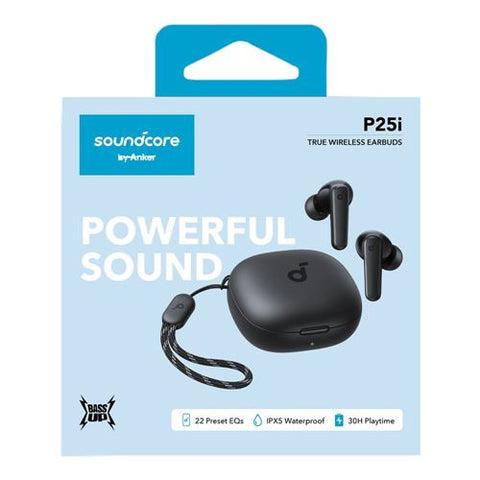 Anker P25i Soundcore Wireless Earbuds Bluetooth TWS Black - A3948Z11