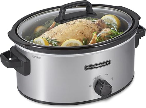 Hamilton Beach 33665G Slow Cooker, 6 QT