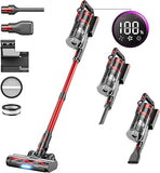 Hompany SV13Red Smart Vac 13 Cordless Vacuum Cleaner Red