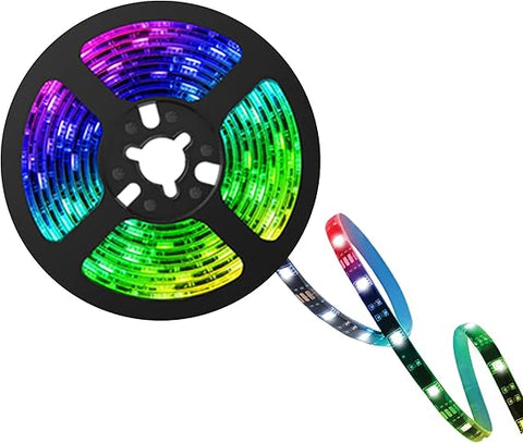 Xtreme XLS7-1001-RGB Lit 16.4ft RGB Flow Multi-Color Indoor LED Light Strip