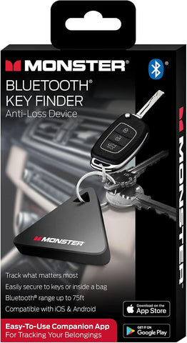 Monster MEX61001BLK Bluetooth Key Finder