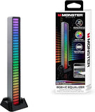 Monster MLB71097RGB Sound-Reactive Rechargeable Equalizer Light Bar