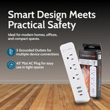 Precision Power 3PUSB PPI 3 Prong Surge Protector w/ USB