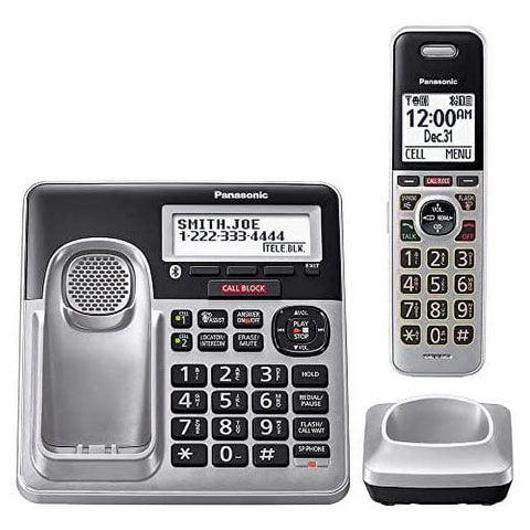 Panasonic KXTG994SK-R/B Bluetooth 4-Handset Phone Bundle Certified Refurbished