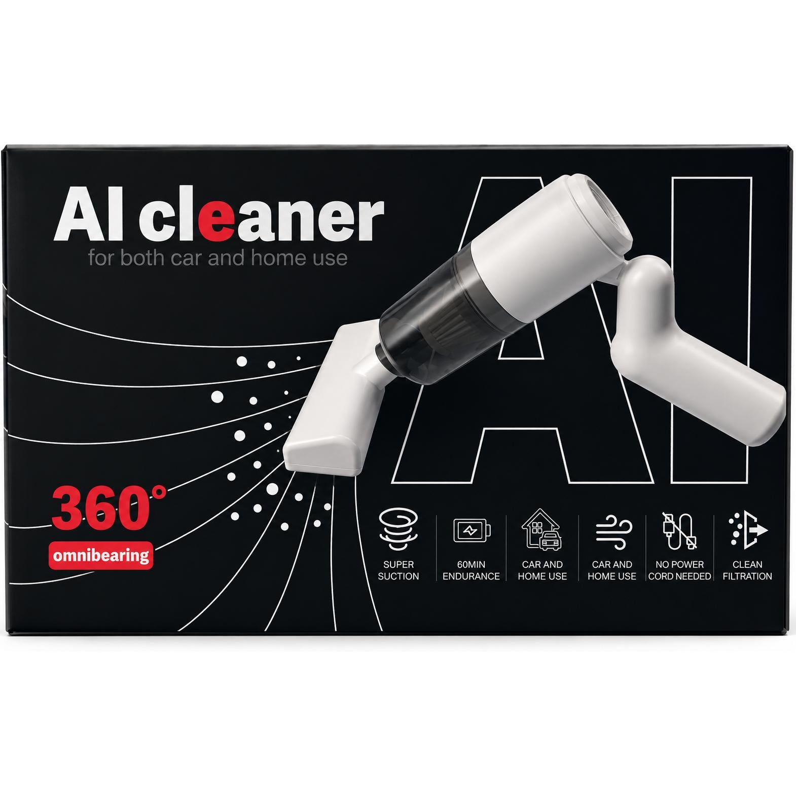 Wholesale-AI Cleaner DC1 Car Vacuum-Vacuum-Electro Vision Inc