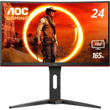 Wholesale-AOC C24G1A 24" Curved Frameless Gaming Monitor, FHD 1920x1080-Monitor-Electro Vision Inc