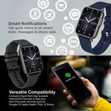 Wholesale-ARGOM WT-6050BK SMART WATCH SKEIWATCH S50 W/ACCESSORIES BLACK-Electro Vision Inc