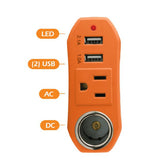 Wholesale-ARMOR API8-1002 ALL 100W 12V Inverter, Black-Inverter-Electro Vision Inc