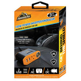 Wholesale-ARMOR API8-1002 ALL 100W 12V Inverter, Black-Inverter-Electro Vision Inc
