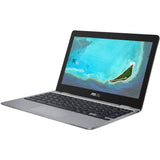 Wholesale-ASUS CX22NA-211 11.6" Chromebook 32GB eMMC Flash Memory - Gray-Laptops-Electro Vision Inc