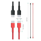 Wholesale-AUKEY CB-CD28 USB C Cable USB C to USB C Cable [2 Pack 6.6ft]-Cable-Electro Vision Inc