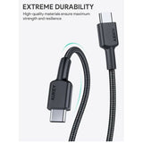 Wholesale-AUKEY CB-CD37 Type-C 1ft, 3.3ft, 6.6ft, and 10ft cables (4-PK)-USB Cable-Electro Vision Inc