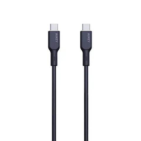 Wholesale-AUKEY CB-NCC1 1m Nylon Braided USB-C to USB-C Cable 60W/480Mbps-USB Cable-Electro Vision Inc