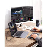 Wholesale-AUKEY CB-TCC241 Hyperlink USB-C to C Cable USB4 50V 5A 240W 0.8M - Black-USB Cable-Electro Vision Inc